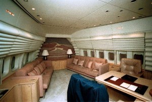 Interior of Air Force One