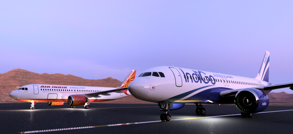 IndiGo and Air India