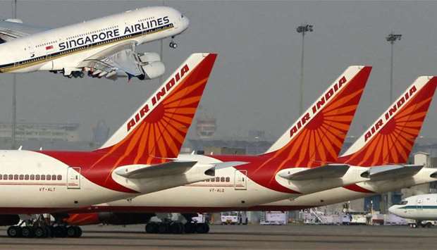 singapore airlines and air india